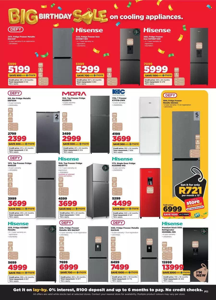 HIFI CORP specials - From Wednesday 30 Sept 2026