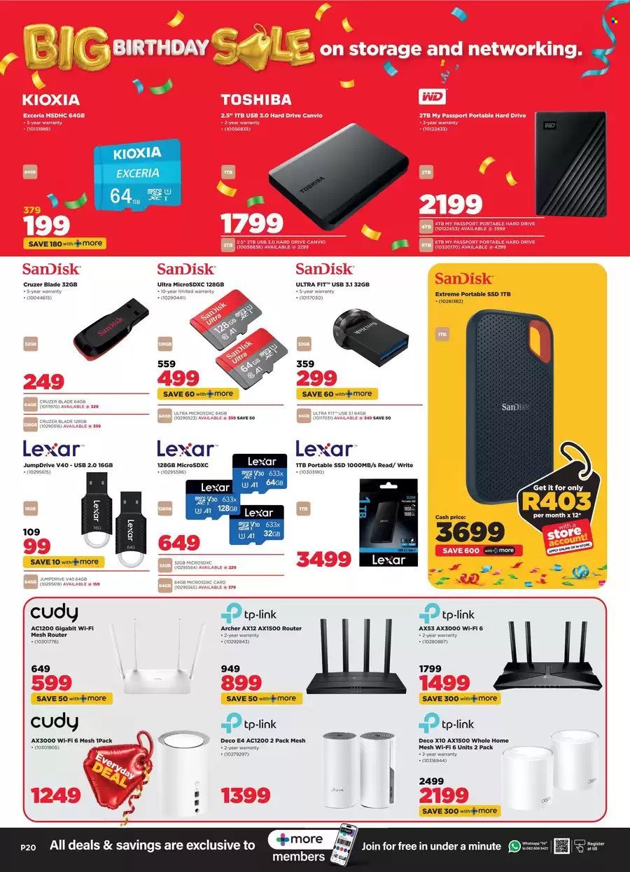 HIFI CORP specials - From Wednesday 30 Sept 2026