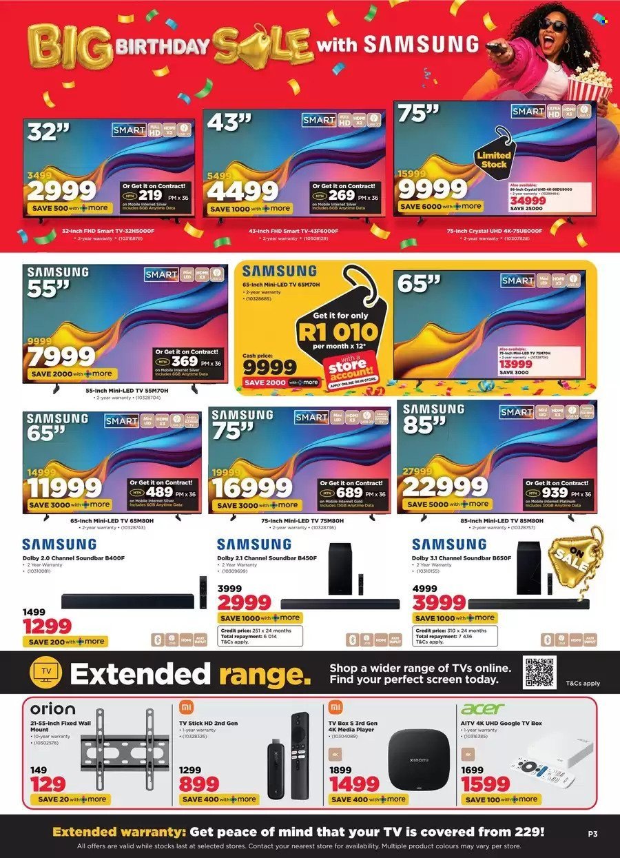 HIFI CORP specials - From Wednesday 30 Sept 2026