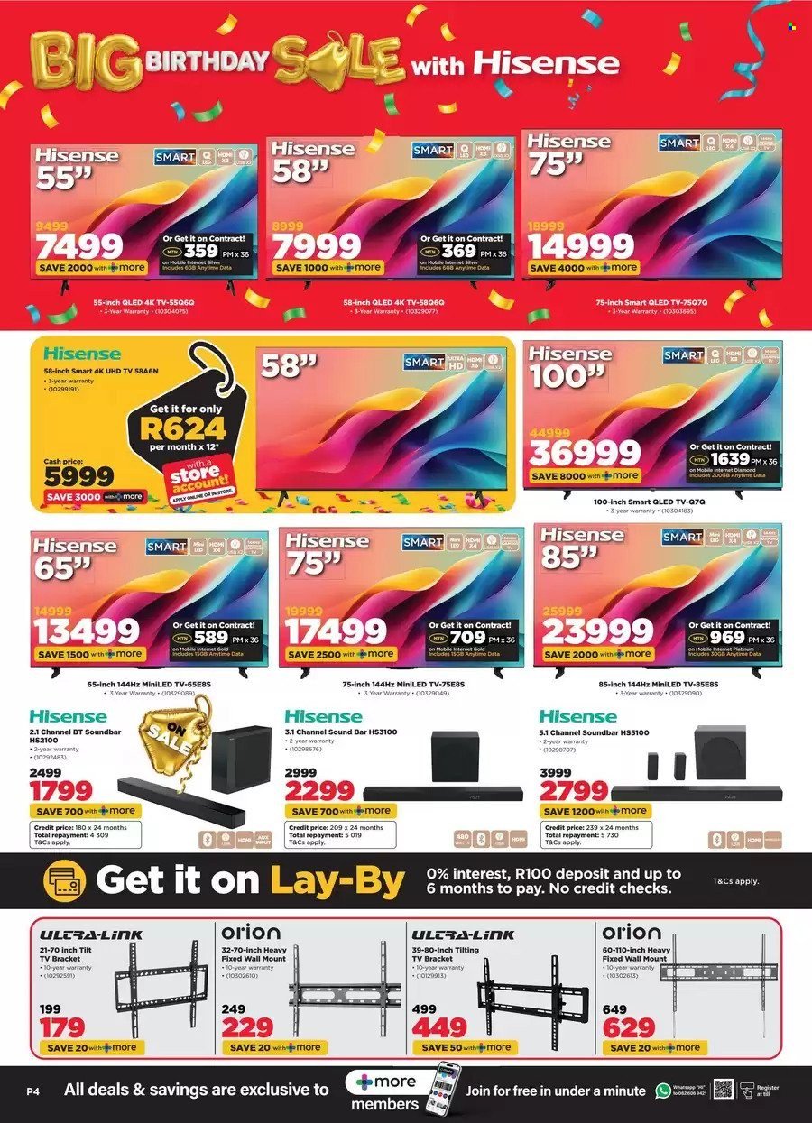 HIFI CORP specials - From Wednesday 30 Sept 2026
