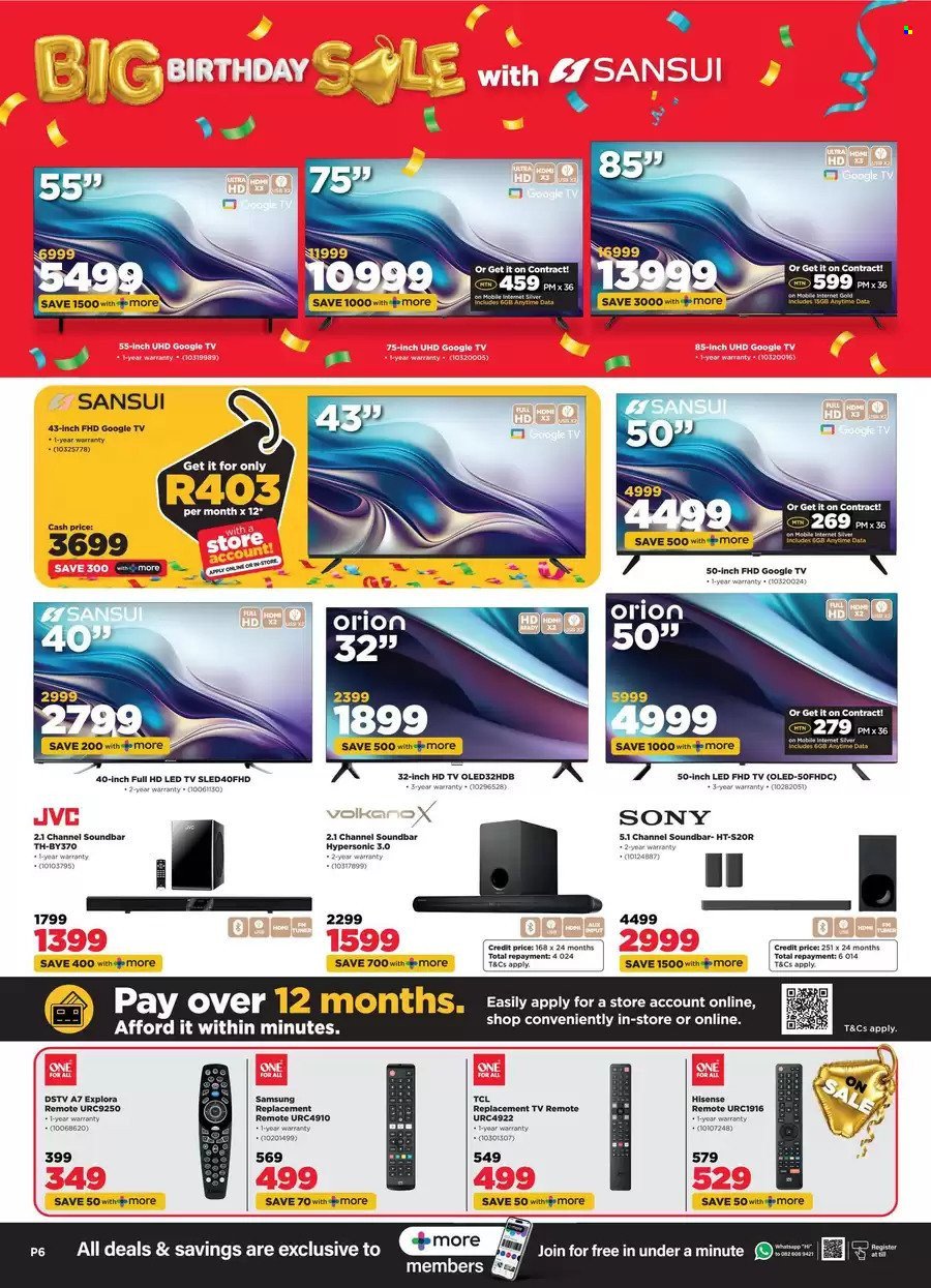 HIFI CORP specials - From Wednesday 30 Sept 2026