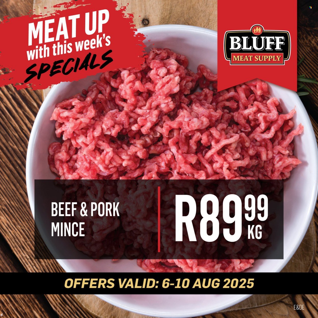 BLUFF MEAT SUPPLY specials - From Wednesday 6 Aug 2025 (2025-08-06 - 2025-08-10) | 3