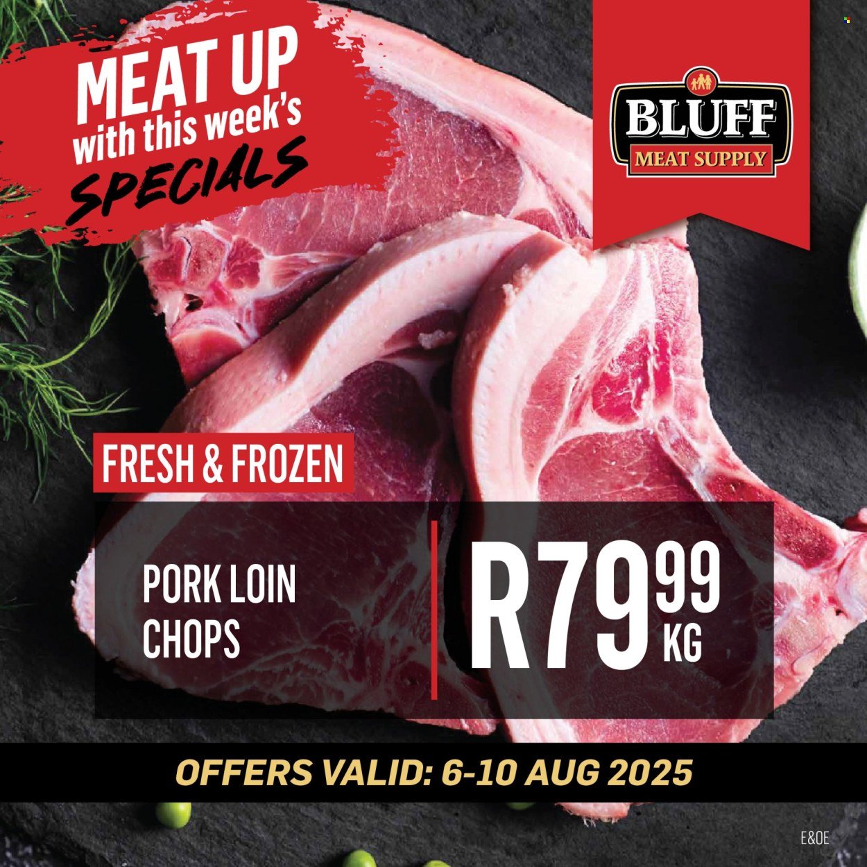BLUFF MEAT SUPPLY specials - From Wednesday 6 Aug 2025 (2025-08-06 - 2025-08-10) | 5