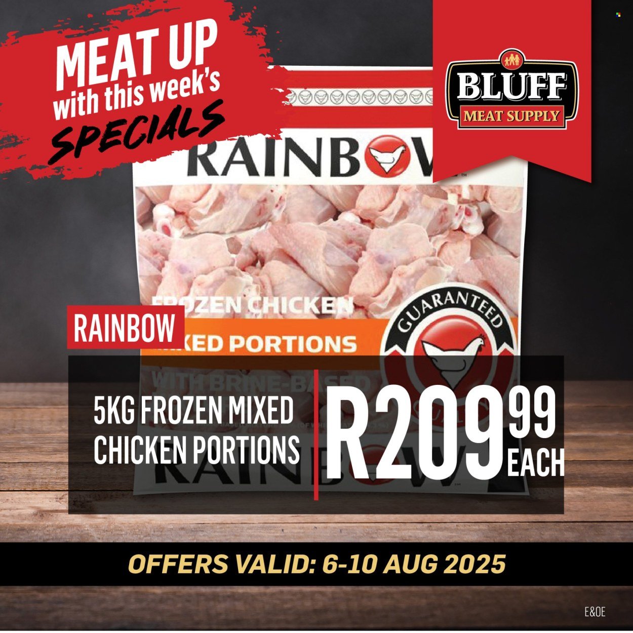 BLUFF MEAT SUPPLY specials - From Wednesday 6 Aug 2025 (2025-08-06 - 2025-08-10) | 9