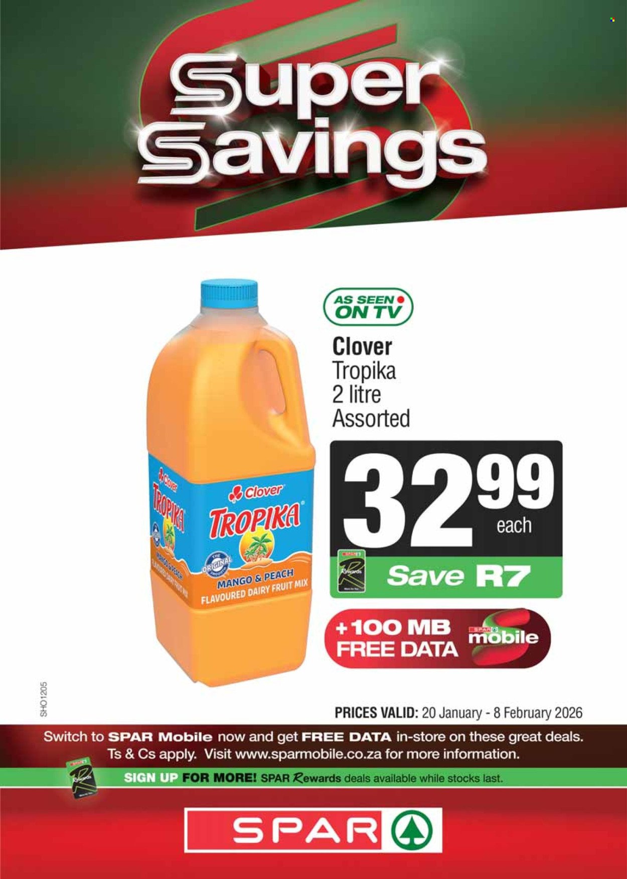 SPAR specials - National Leaflet (2026-01-20 - 2026-02-08) | 1