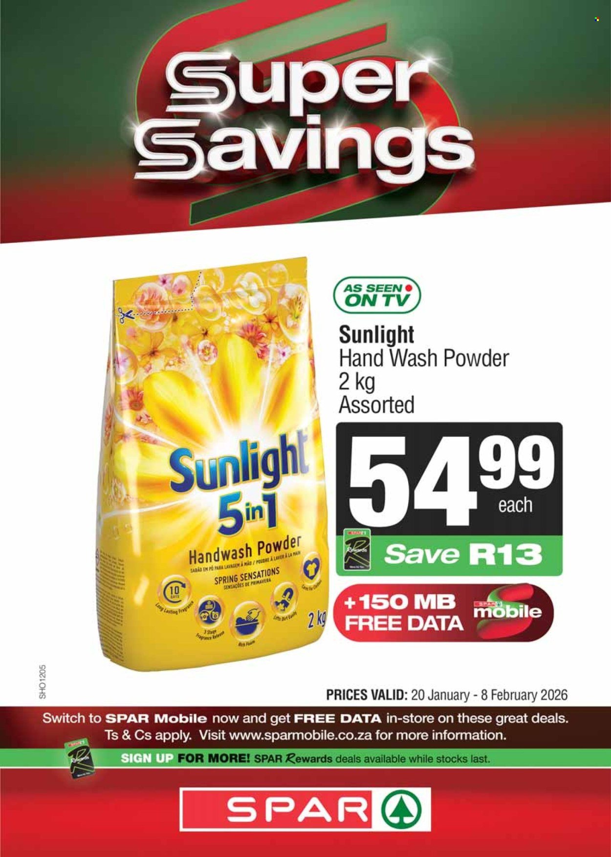 SPAR specials - National Leaflet (2026-01-20 - 2026-02-08) | 2