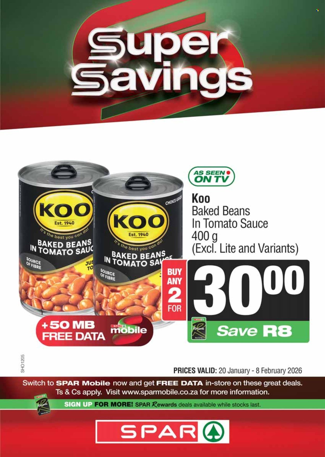 SPAR specials - National Leaflet (2026-01-20 - 2026-02-08) | 6