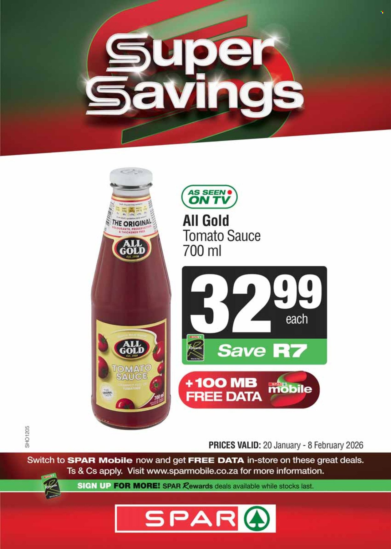 SPAR specials - National Leaflet (2026-01-20 - 2026-02-08) | 7