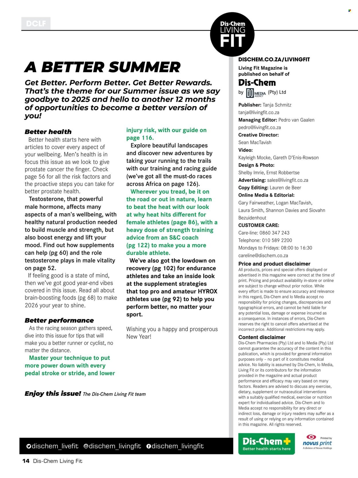 DIS-CHEM specials - Summer 2026 (2025-11-25) | 16