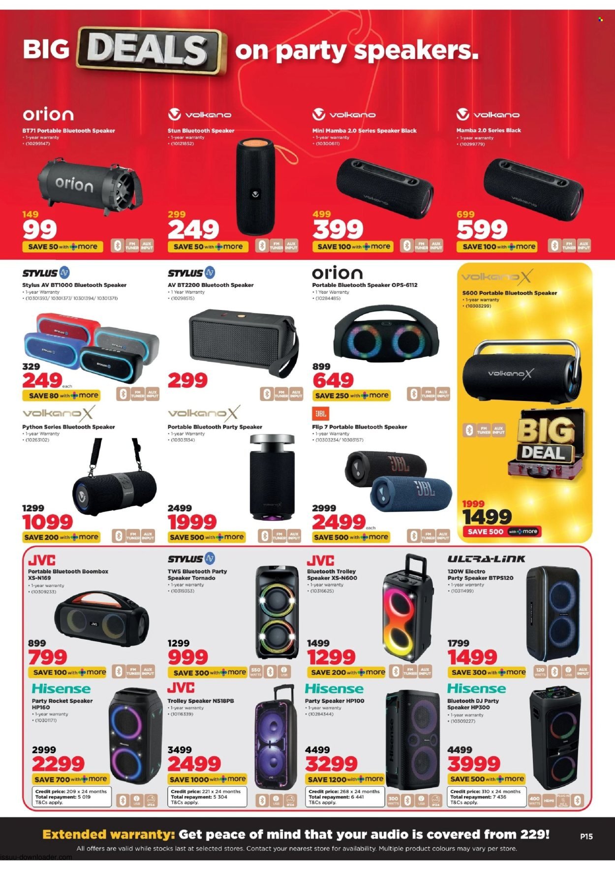 HIFI CORP specials - From Wednesday 5 Aug 2026