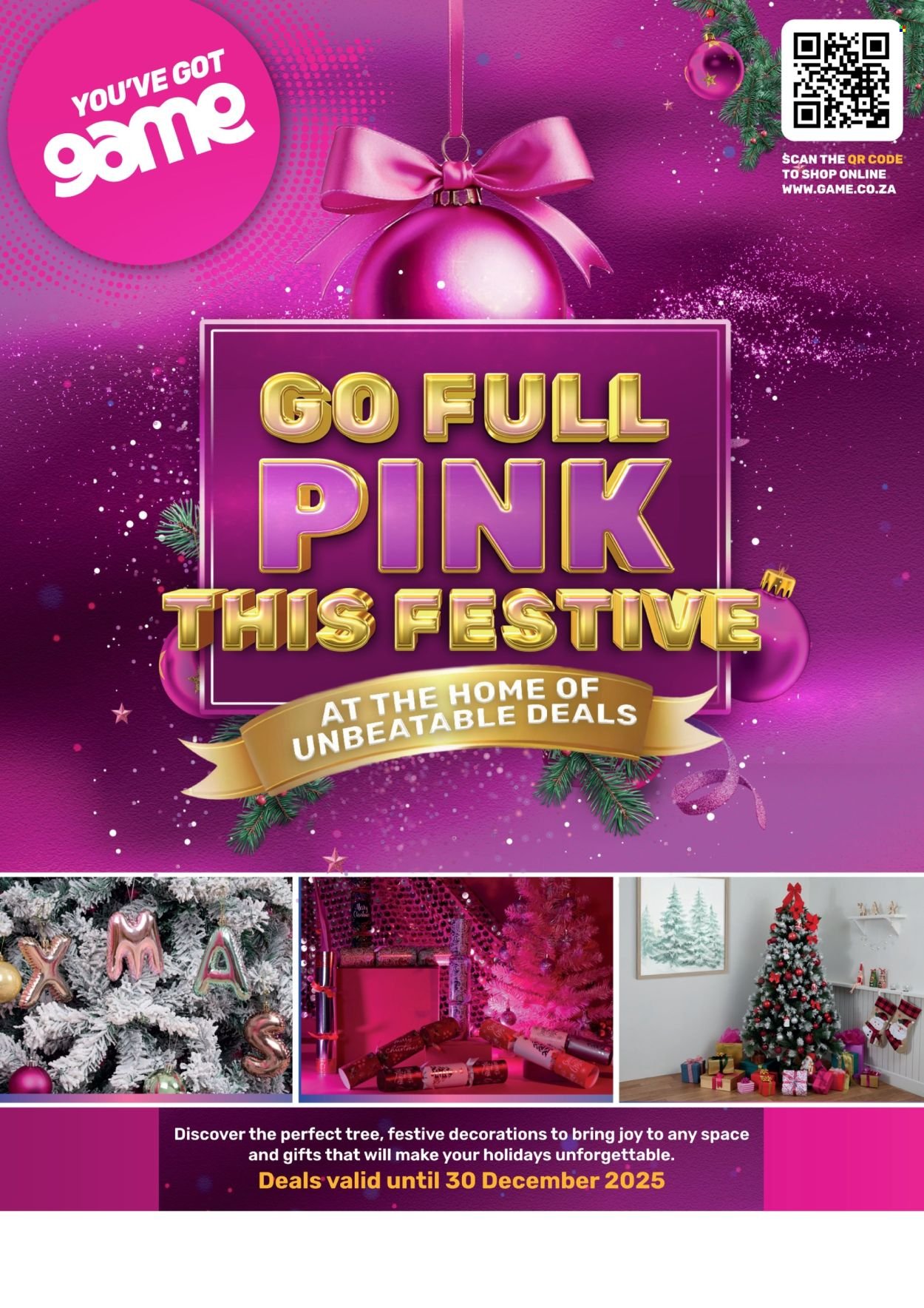 GAME specials - Go Full Pink This Festive (2025-10-27 - 2025-12-30) | 1