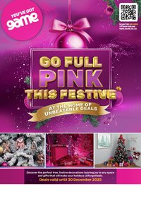 GAME specials - Go Full Pink This Festive (2025-10-27 - 2025-12-30)