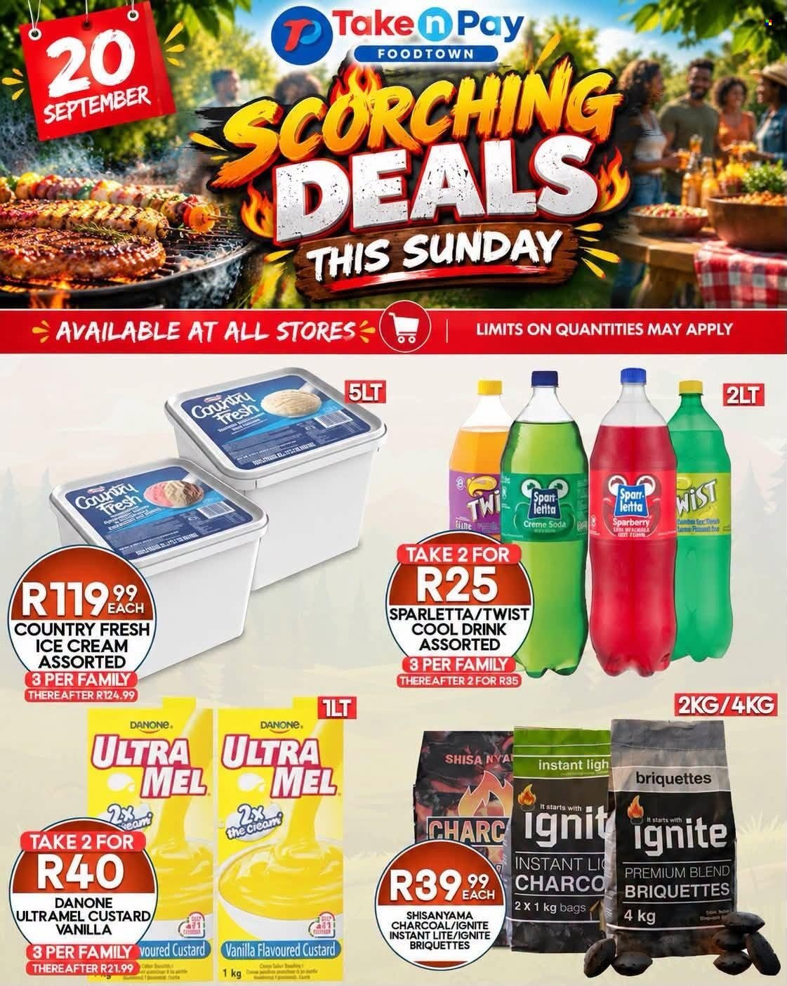 TAKE N PAY specials - From Sunday 20 Sept 2026