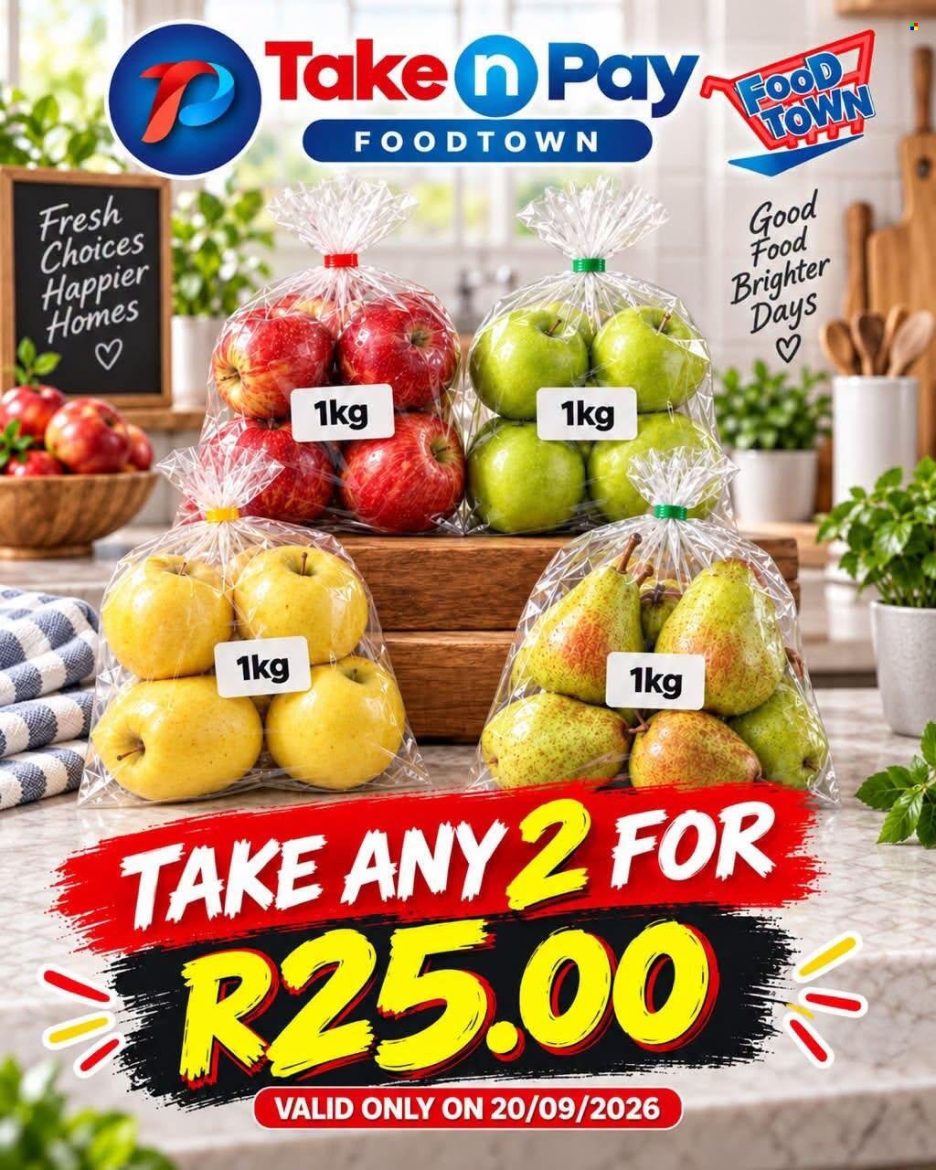 TAKE N PAY specials - From Sunday 20 Sept 2026