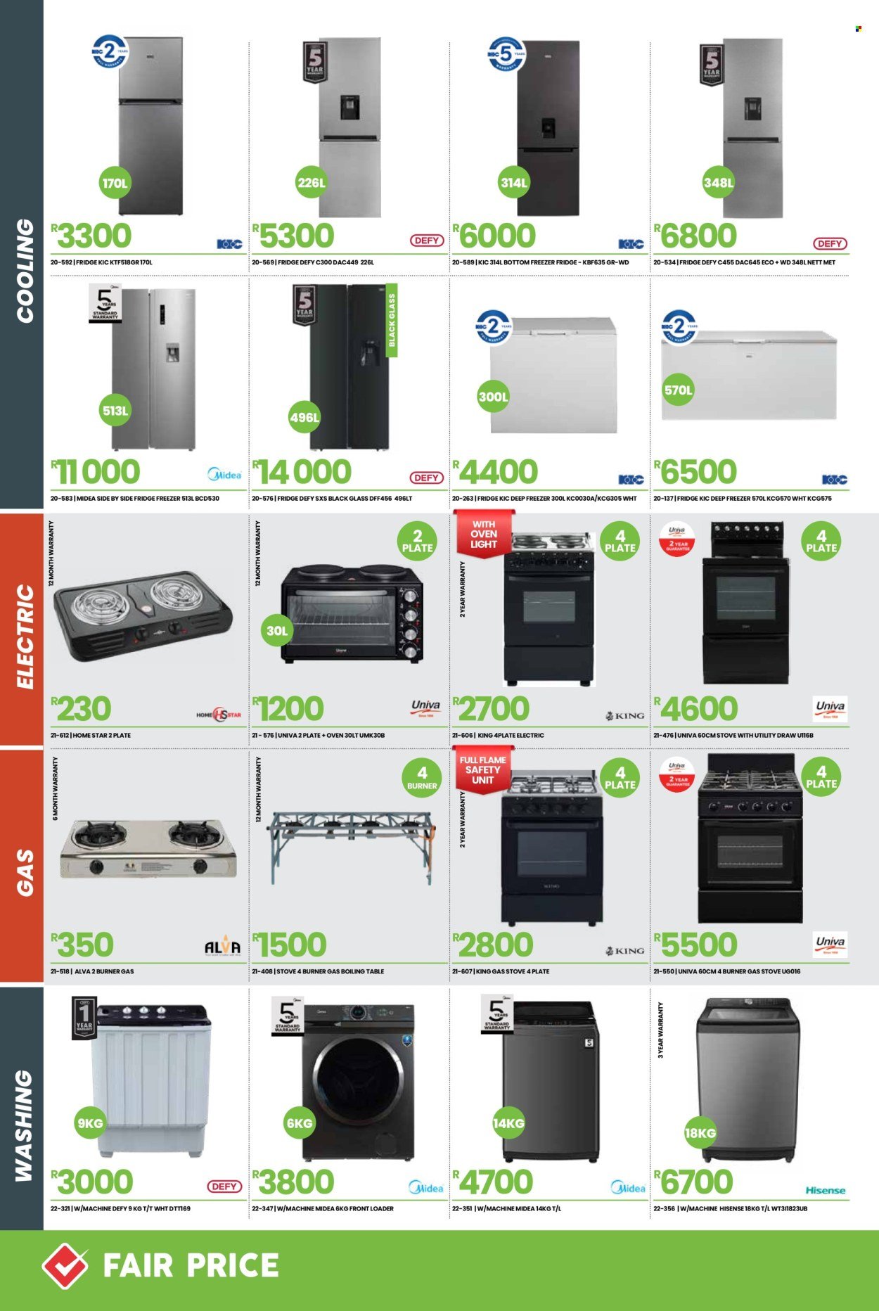 FAIR PRICE specials - From Wednesday 1 Jul 2026
