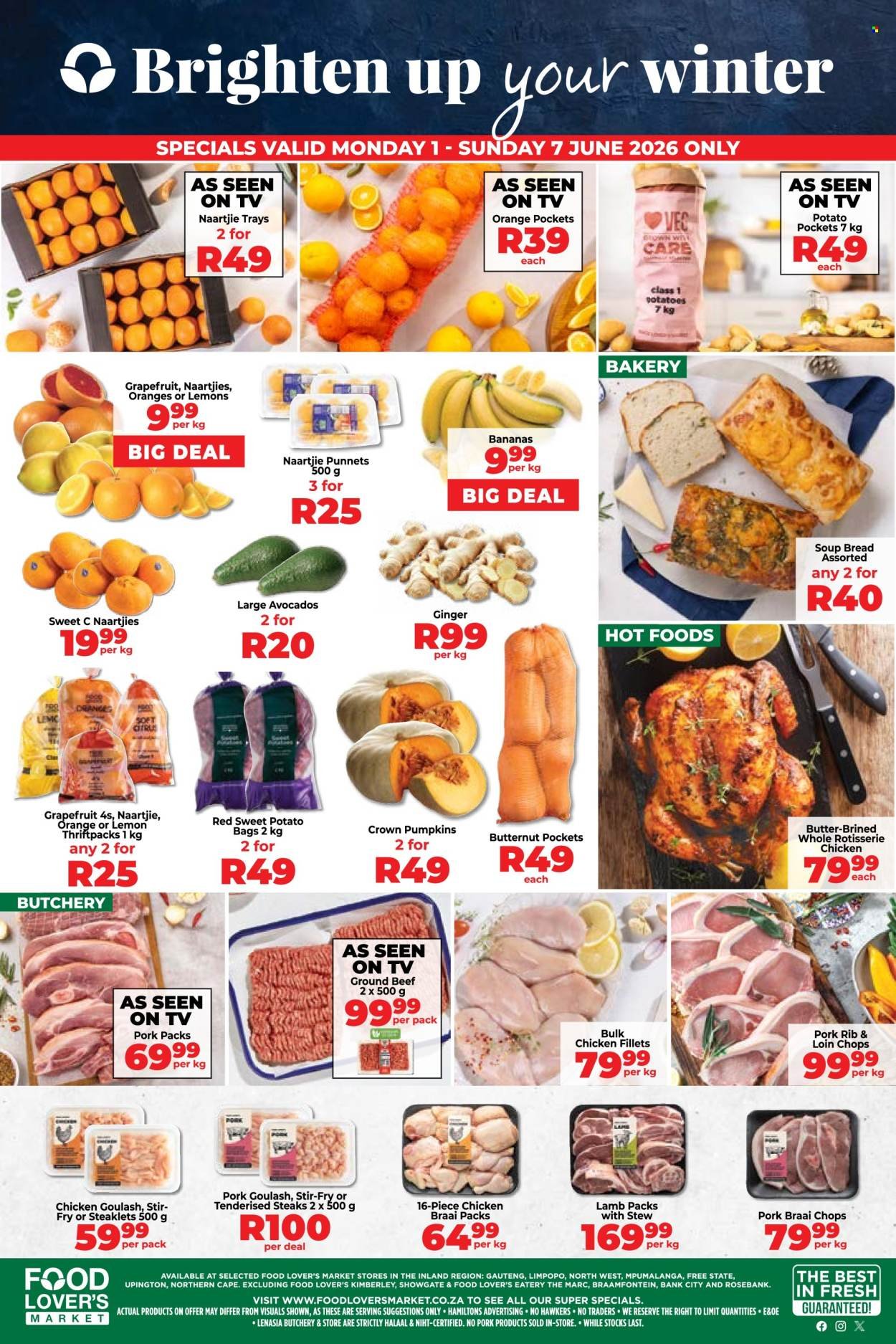 FOOD LOVER'S MARKET specials - From Monday 1 Jun 2026
