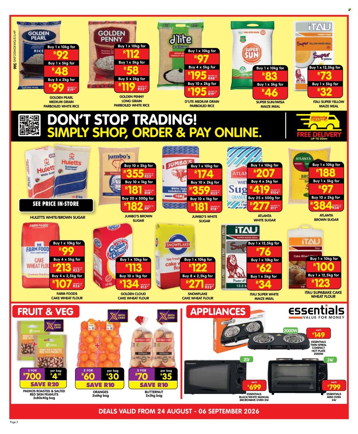 SHOPRITE specials - Cash & Carry Spring Savings Exclusive Gauteng