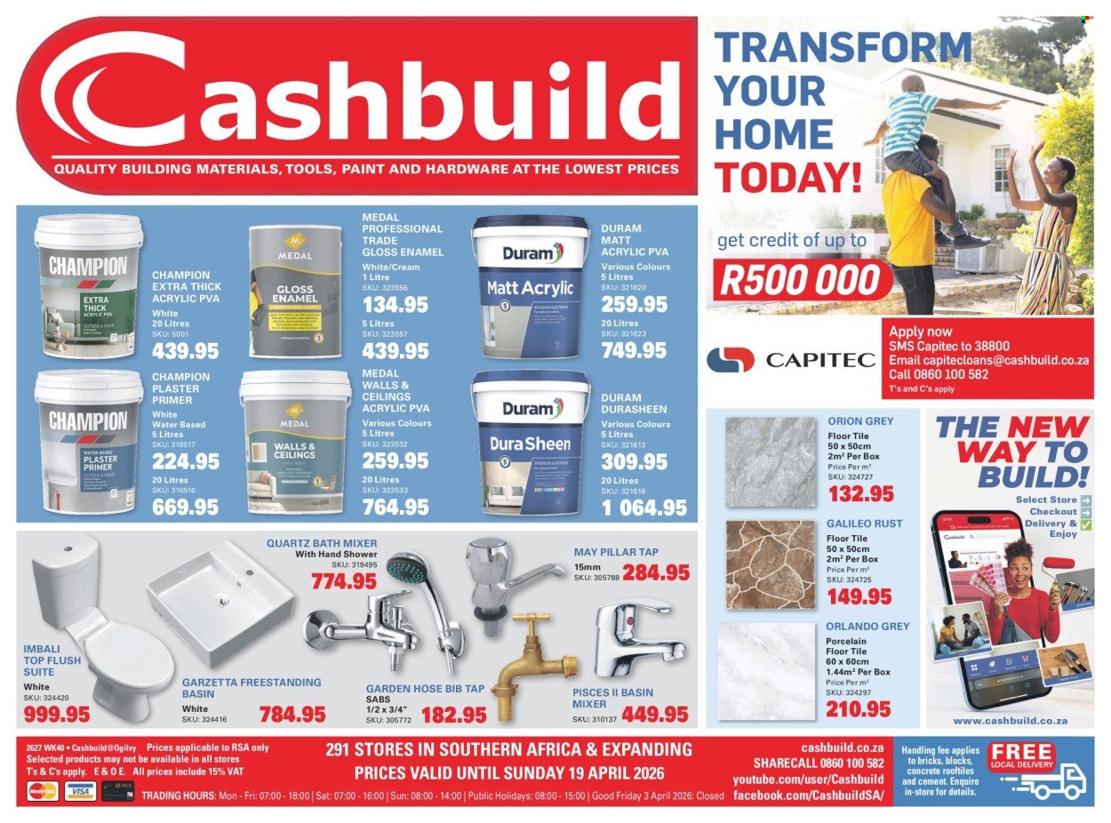 CASHBUILD specials - From Saturday 4 Apr 2026 (2026-04-04 - 2026-04-19) | 1