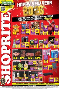 SHOPRITE specials - New Year's Gauteng (2025-12-29 - 2026-01-04)