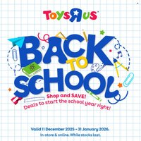 TOYS R US specials - From Thursday 11 Dec 2025 (2025-12-11 - 2026-01-31)