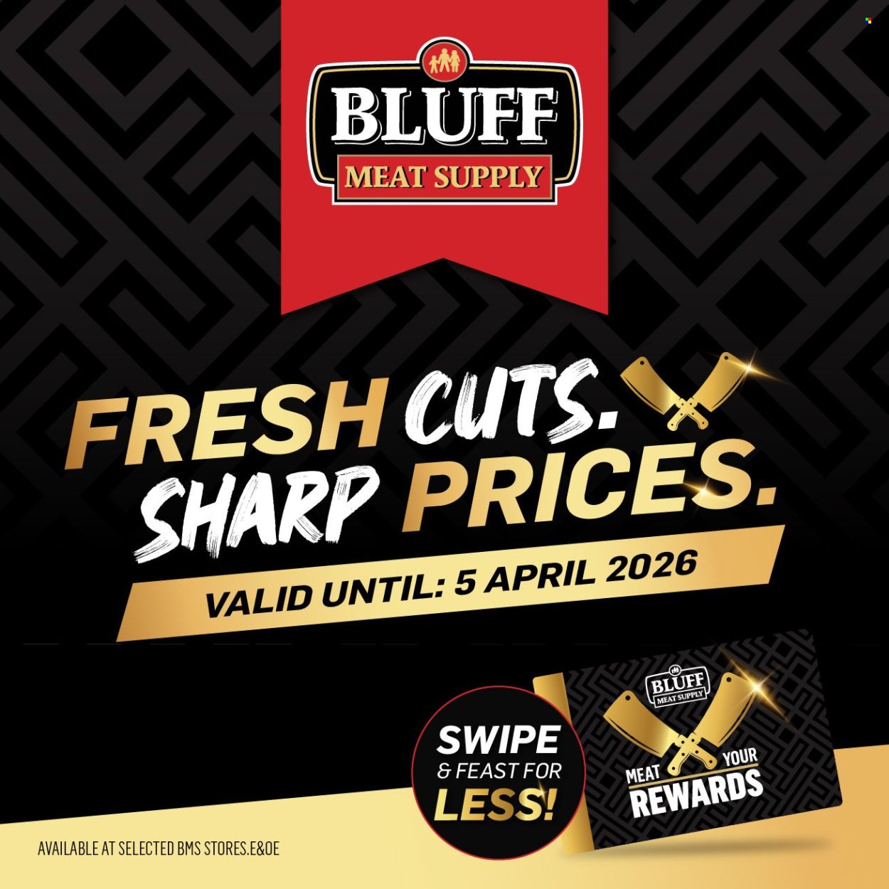 BLUFF MEAT SUPPLY specials - From Monday 30 Mar 2026 (2026-03-30 - 2026-04-05) | 1