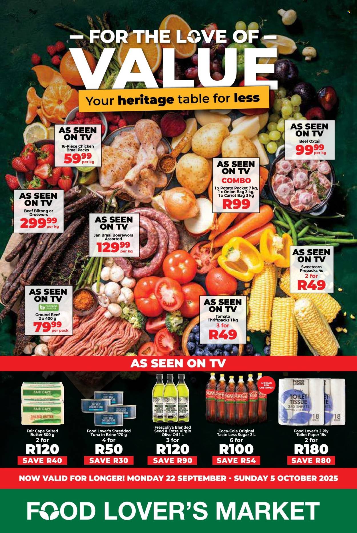 FOOD LOVER'S MARKET specials - From Monday 22 Sept 2025 (2025-09-22 - 2025-10-05) | 1