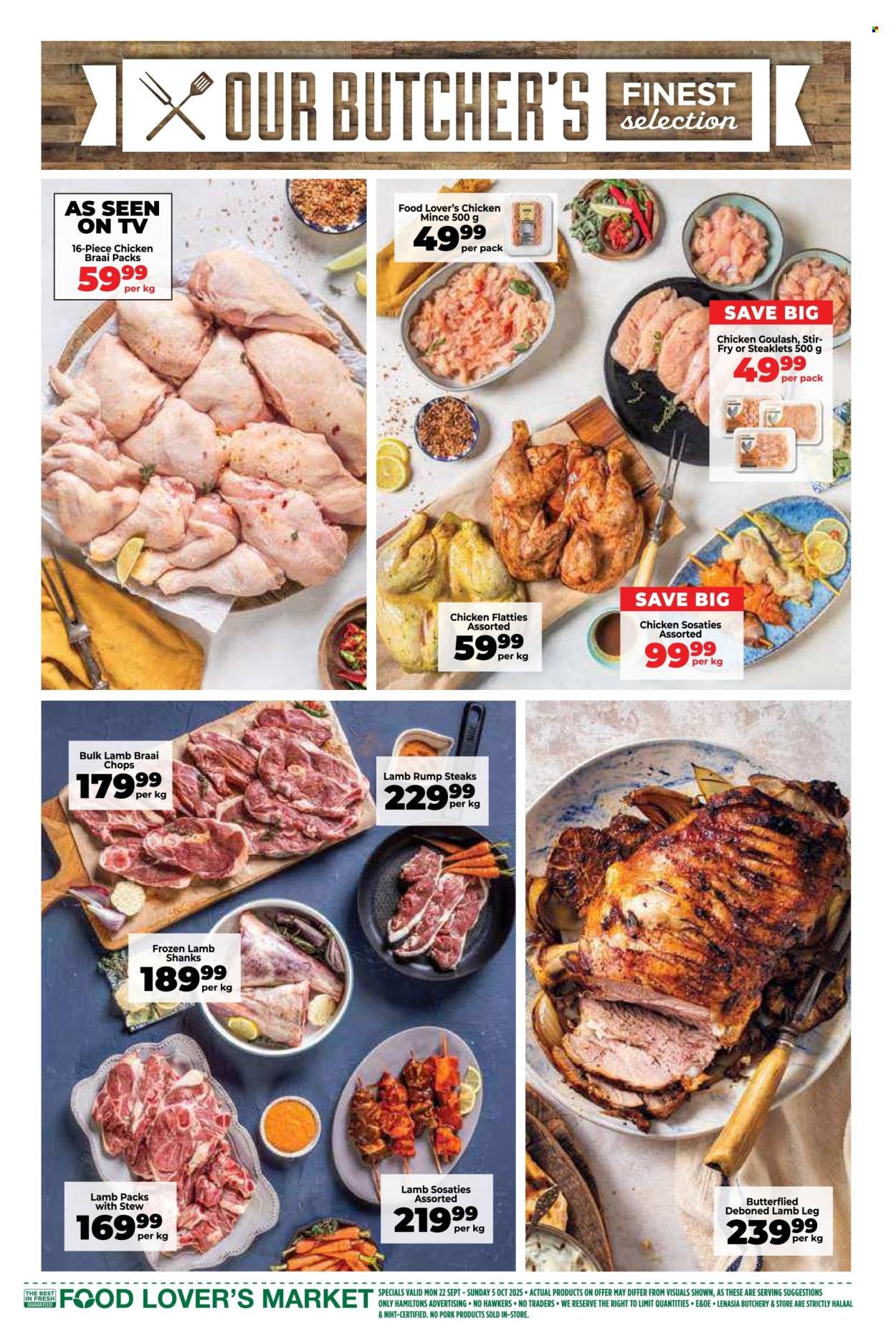 FOOD LOVER'S MARKET specials - From Monday 22 Sept 2025 (2025-09-22 - 2025-10-05) | 10