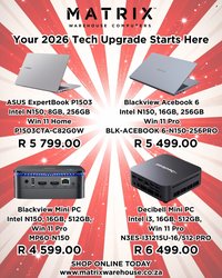 MATRIX WAREHOUSE specials - January 2026 (2026-01-04)