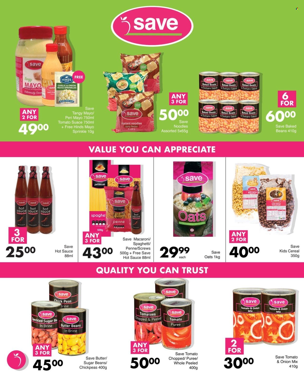 SAVE specials - From Thursday 11 Jun 2026