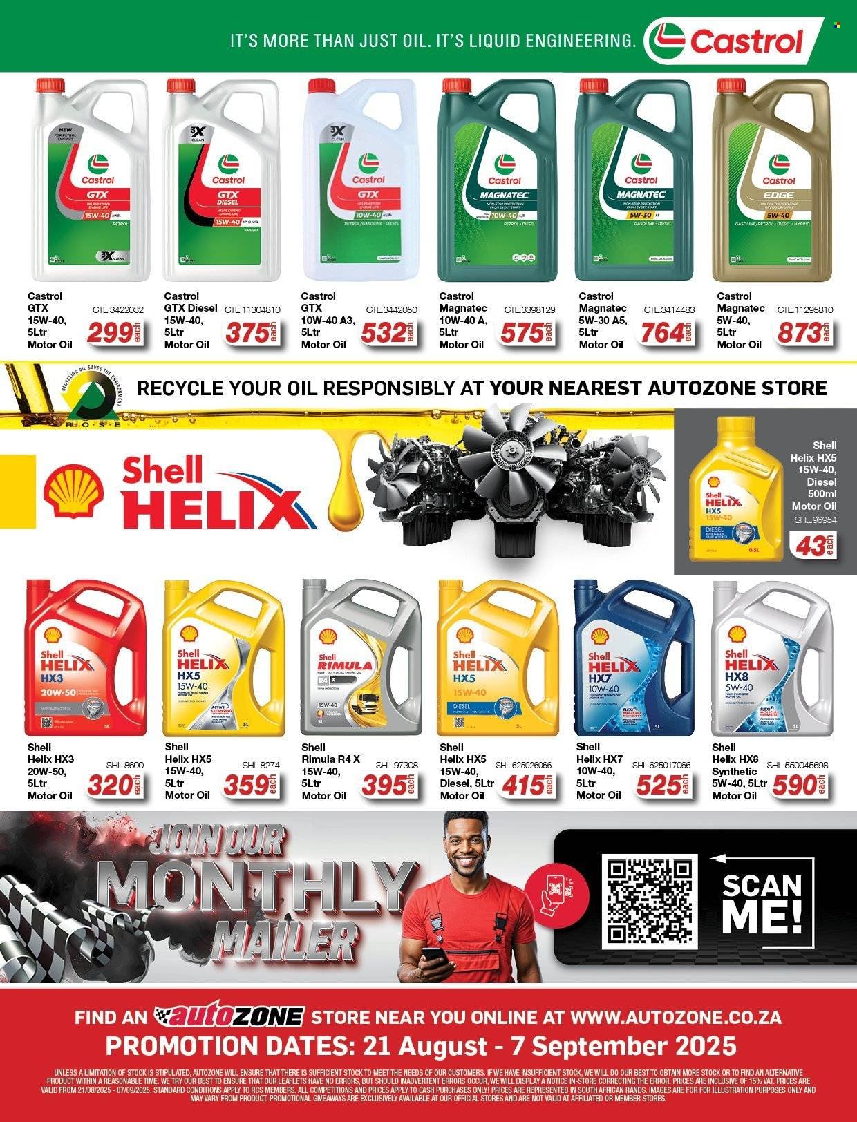 AUTOZONE specials - August National (2025-08-21 - 2025-09-07) | 24