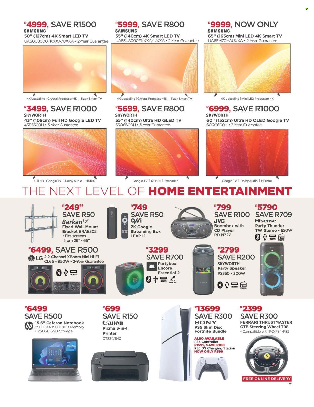 HOUSE & HOME specials - From Monday 7 Sept 2026