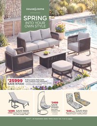HOUSE & HOME specials - From Monday 7 Sept 2026