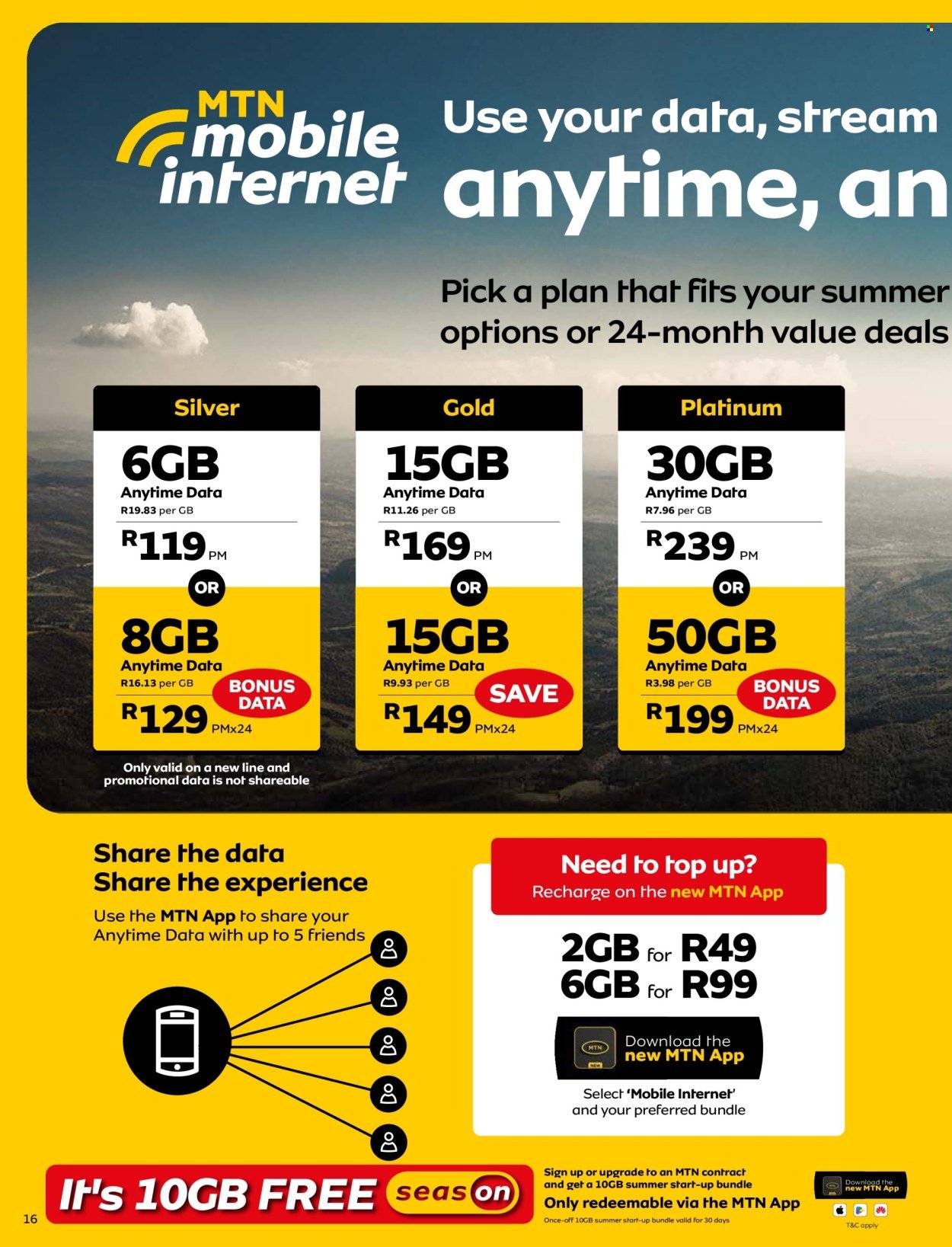 MTN specials - From Tuesday 7 Oct 2025 (2025-10-07 - 2025-11-06) | 16