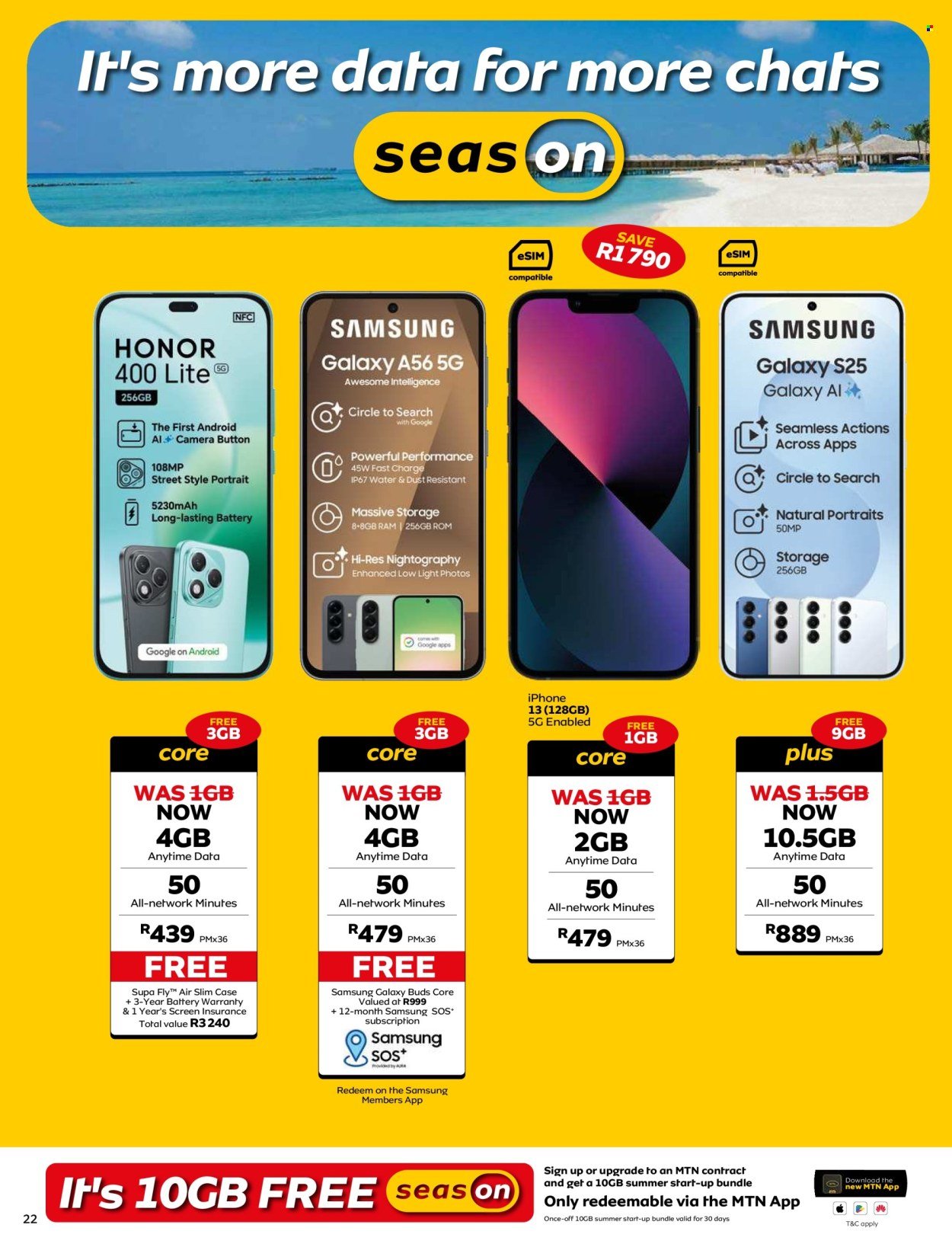 MTN specials - From Tuesday 7 Oct 2025 (2025-10-07 - 2025-11-06) | 22