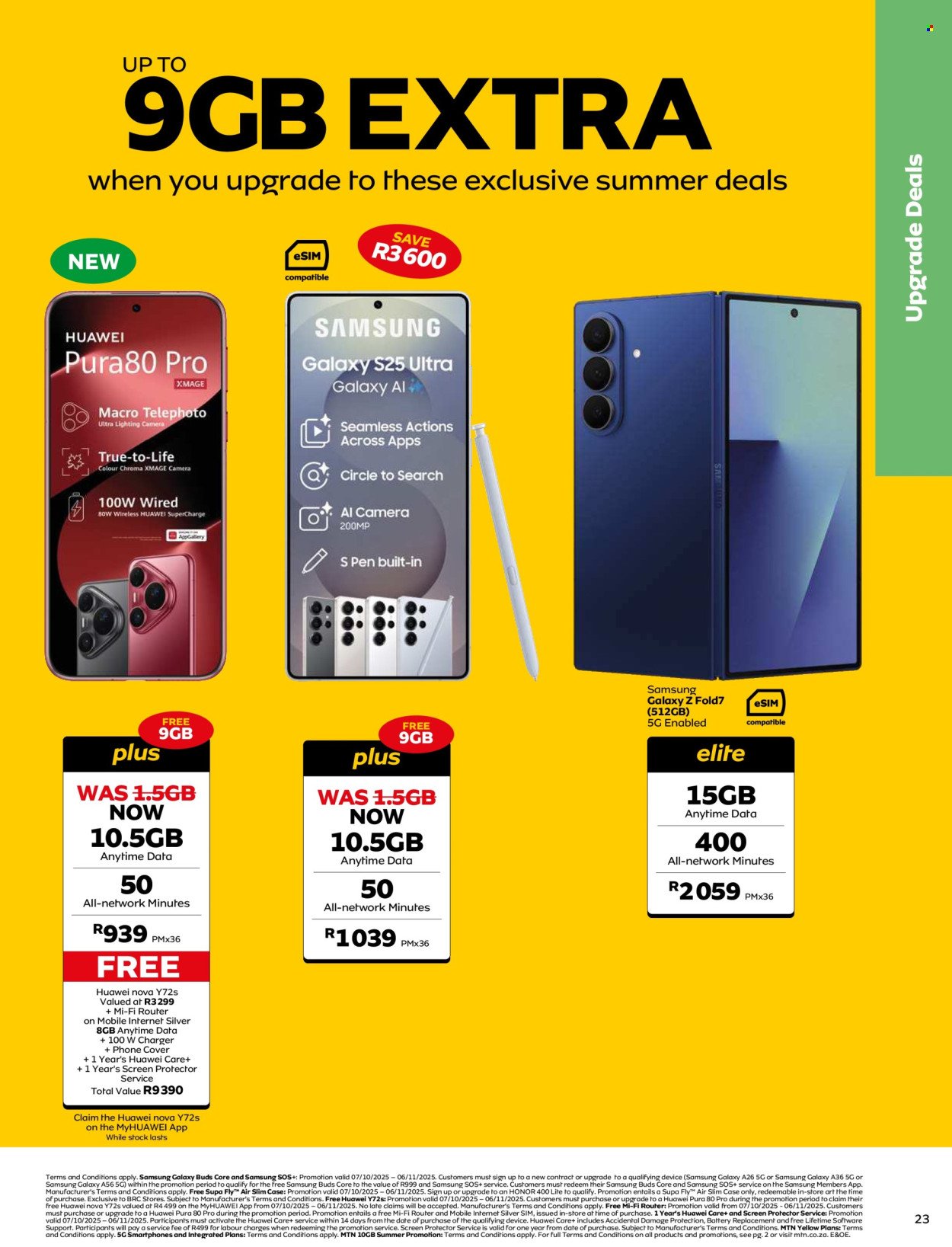 MTN specials - From Tuesday 7 Oct 2025 (2025-10-07 - 2025-11-06) | 23