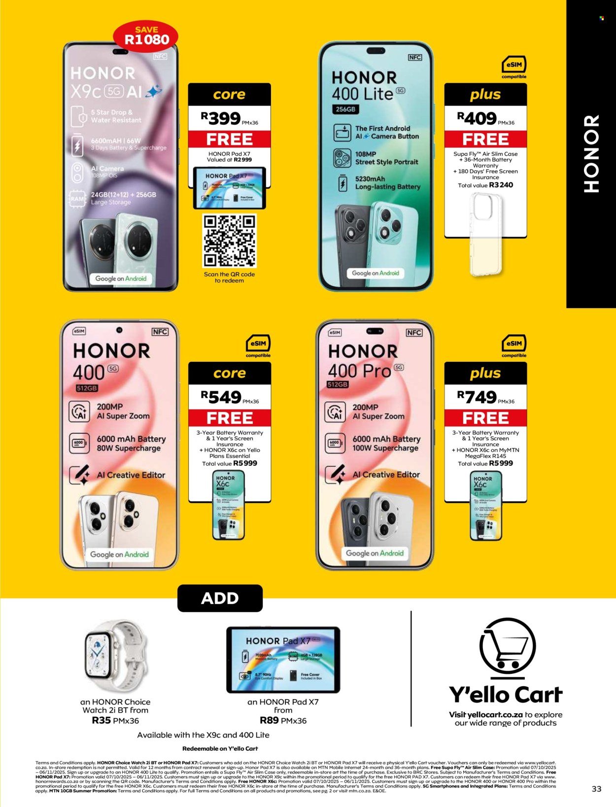 MTN specials - From Tuesday 7 Oct 2025 (2025-10-07 - 2025-11-06) | 33