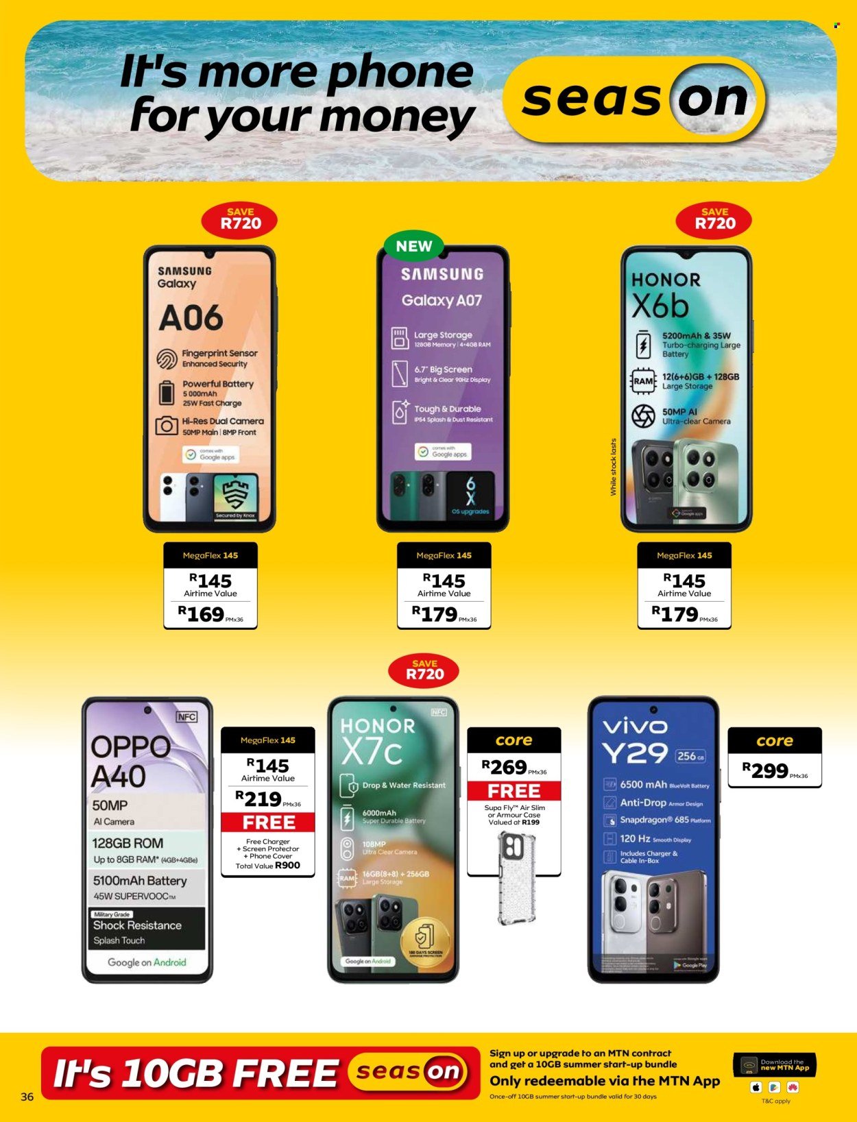 MTN specials - From Tuesday 7 Oct 2025 (2025-10-07 - 2025-11-06) | 36