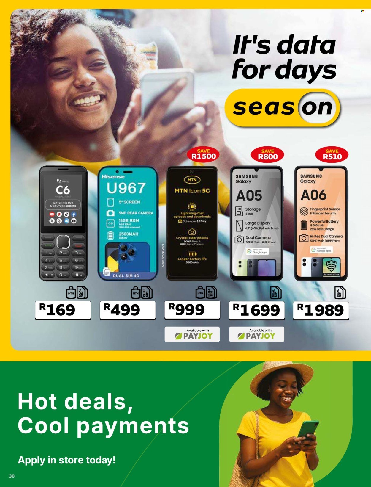 MTN specials - From Tuesday 7 Oct 2025 (2025-10-07 - 2025-11-06) | 38