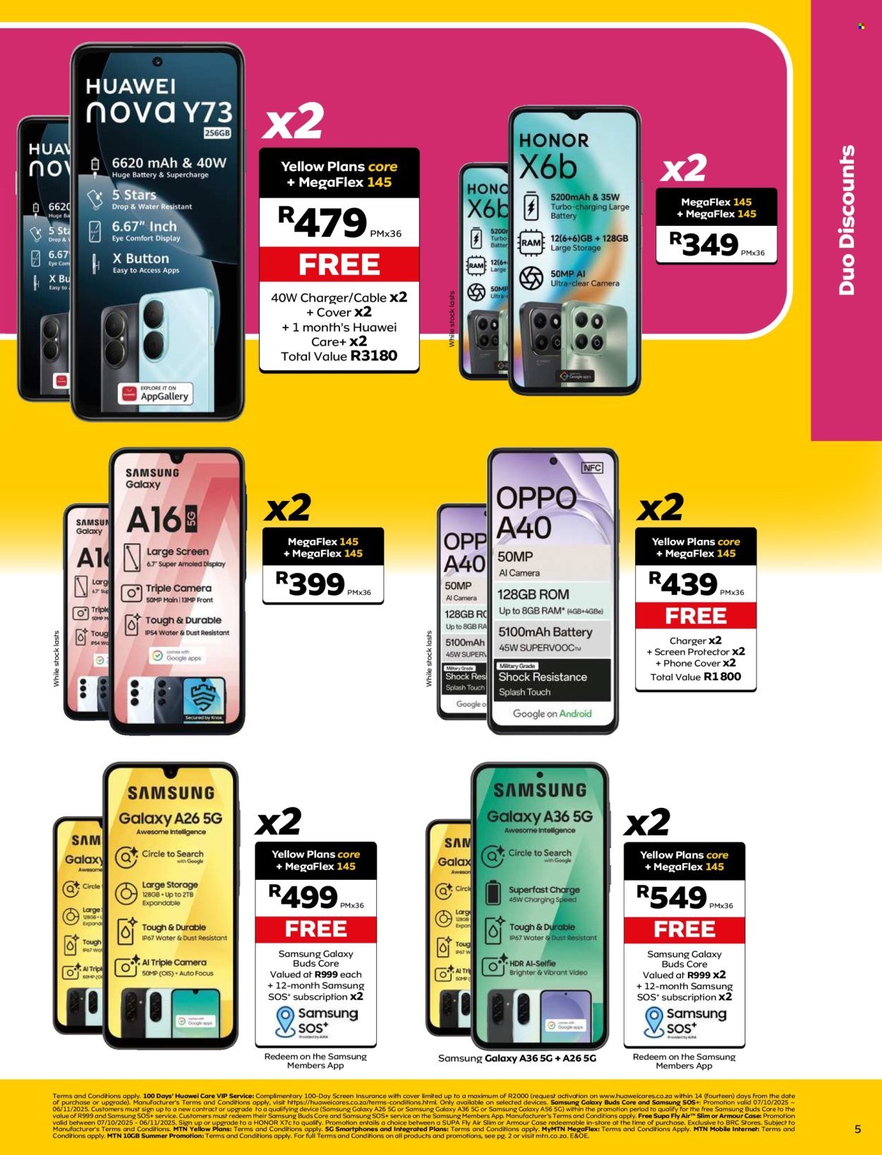 MTN specials - From Tuesday 7 Oct 2025 (2025-10-07 - 2025-11-06) | 5