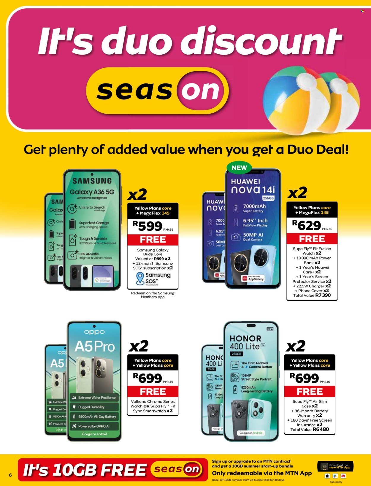 MTN specials - From Tuesday 7 Oct 2025 (2025-10-07 - 2025-11-06) | 6