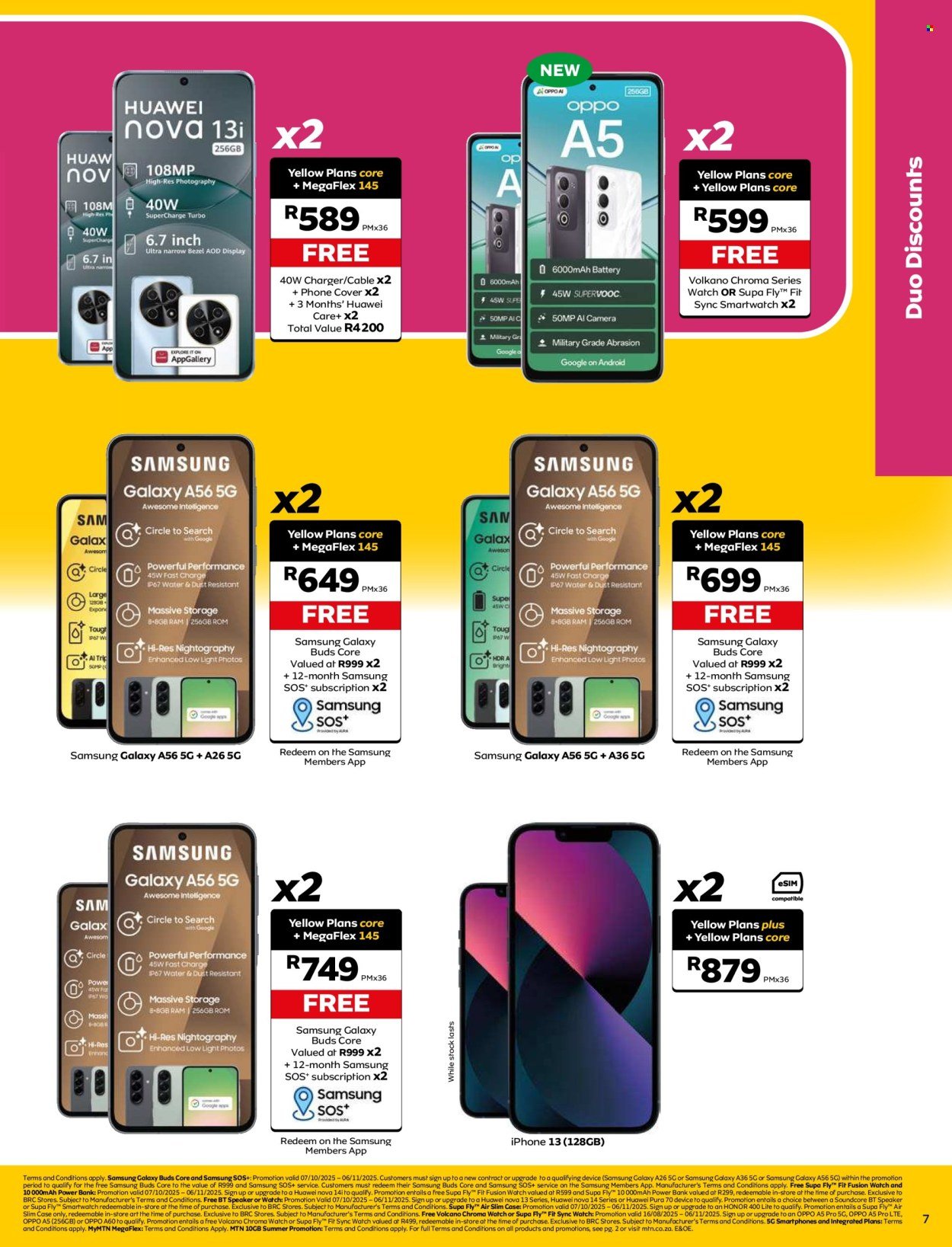 MTN specials - From Tuesday 7 Oct 2025 (2025-10-07 - 2025-11-06) | 7