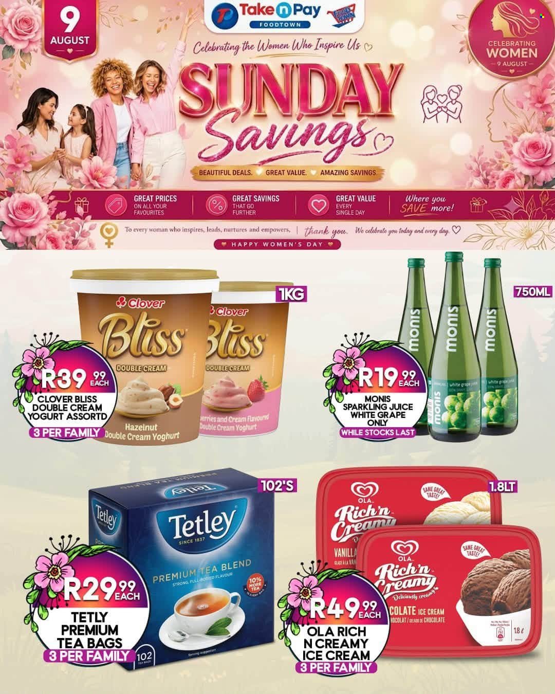 TAKE N PAY specials - From Sunday 9 Aug 2026