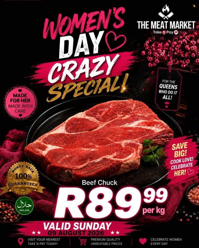 TAKE N PAY specials - From Sunday 9 Aug 2026
