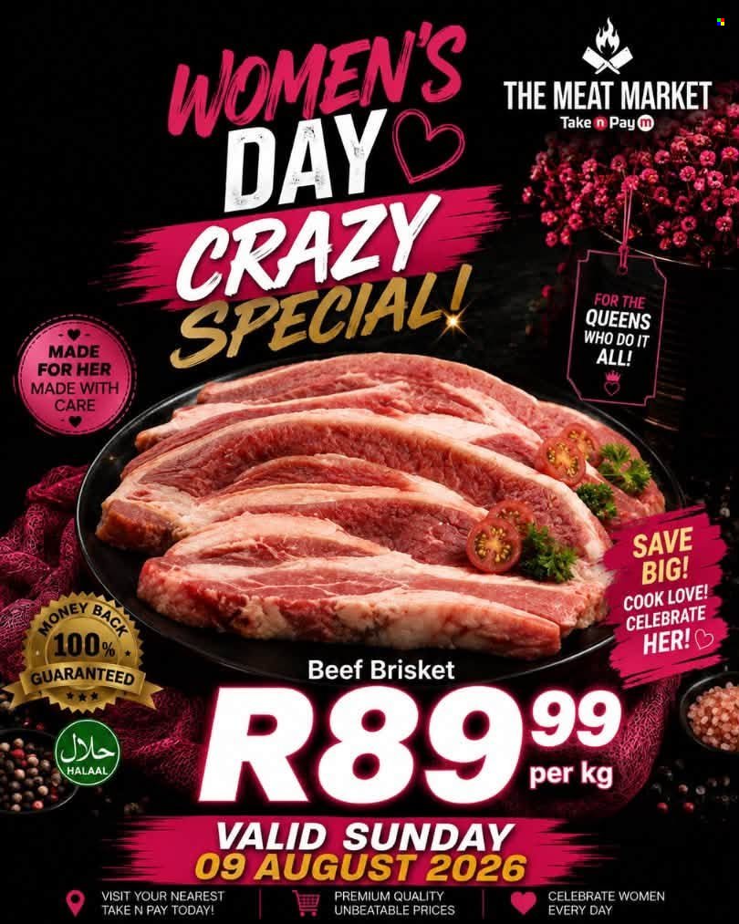TAKE N PAY specials - From Sunday 9 Aug 2026