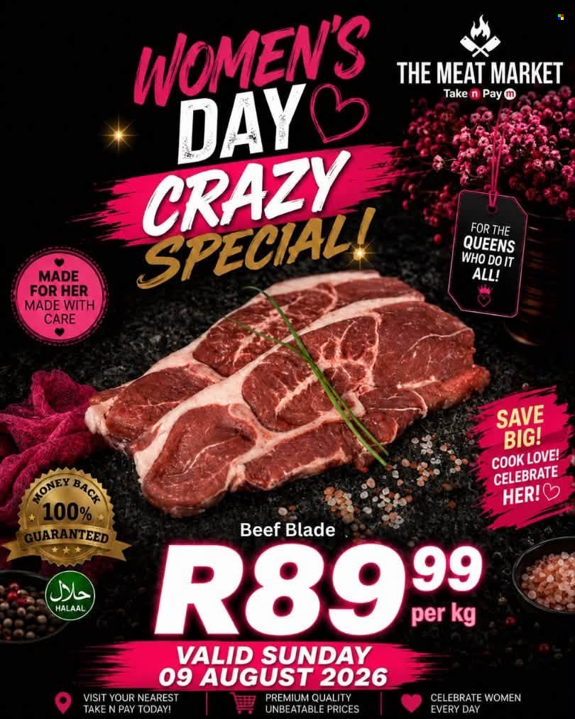 TAKE N PAY specials - From Sunday 9 Aug 2026