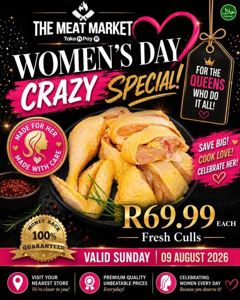 TAKE N PAY specials - From Sunday 9 Aug 2026