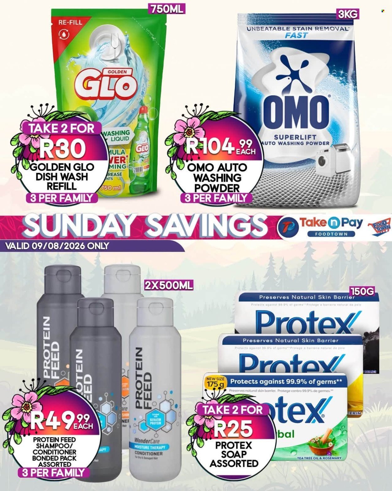 TAKE N PAY specials - From Sunday 9 Aug 2026