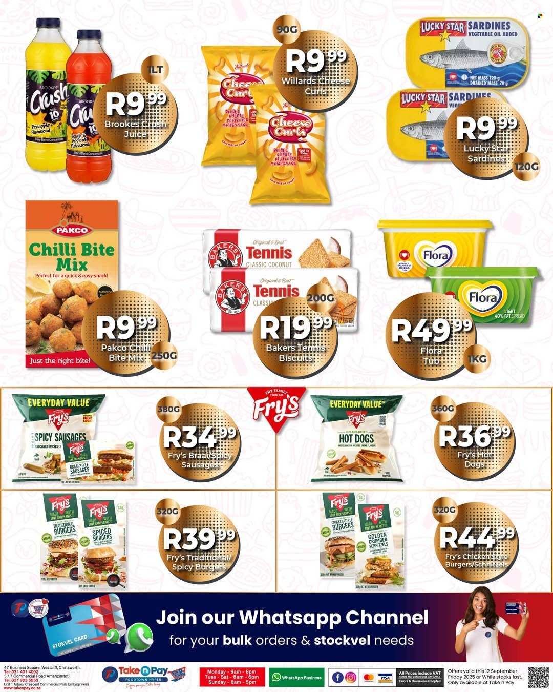 TAKE N PAY specials - From Friday 12 Sept 2025 (2025-09-12 - 2025-09-12) | 2