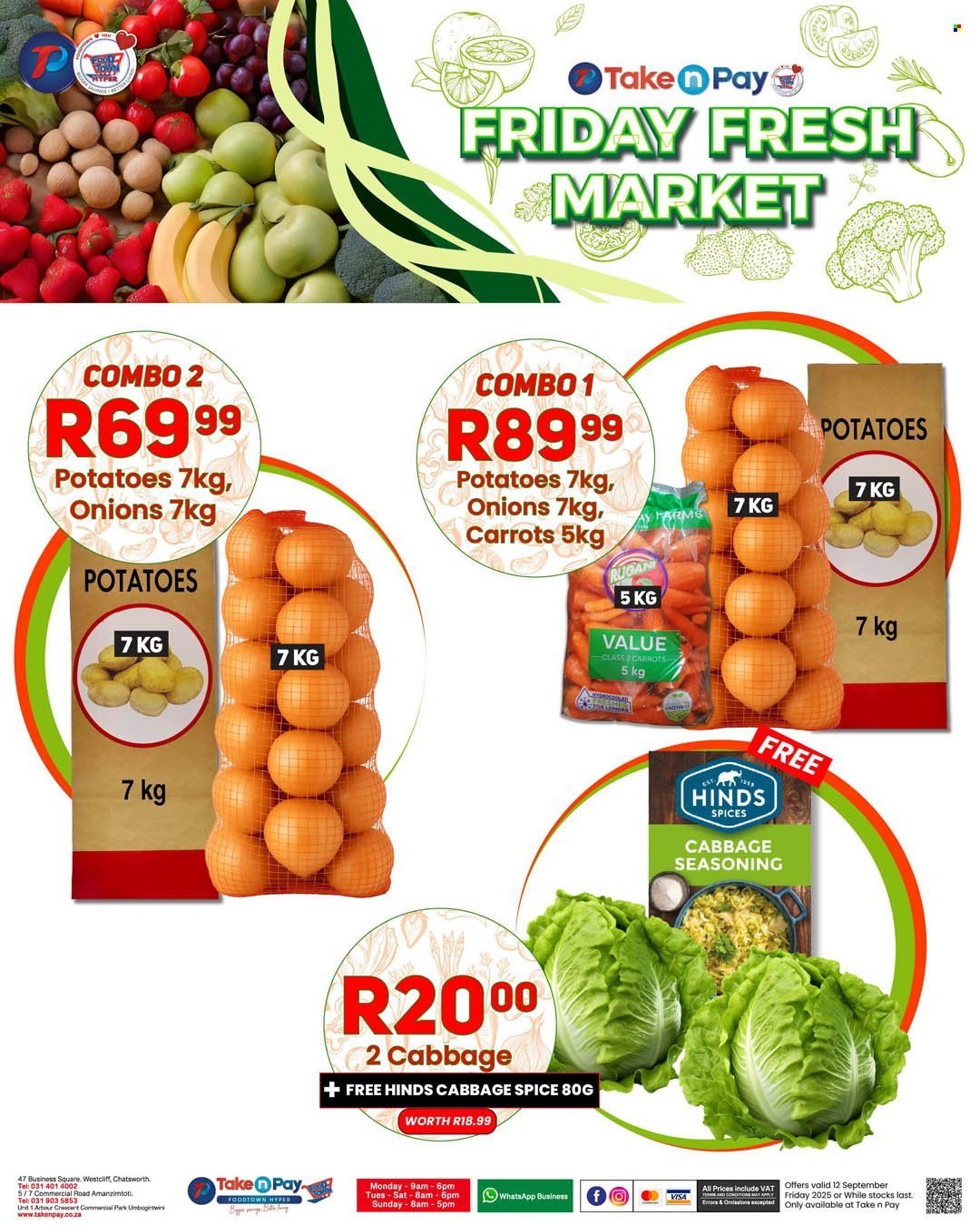 TAKE N PAY specials - From Friday 12 Sept 2025 (2025-09-12 - 2025-09-12) | 11