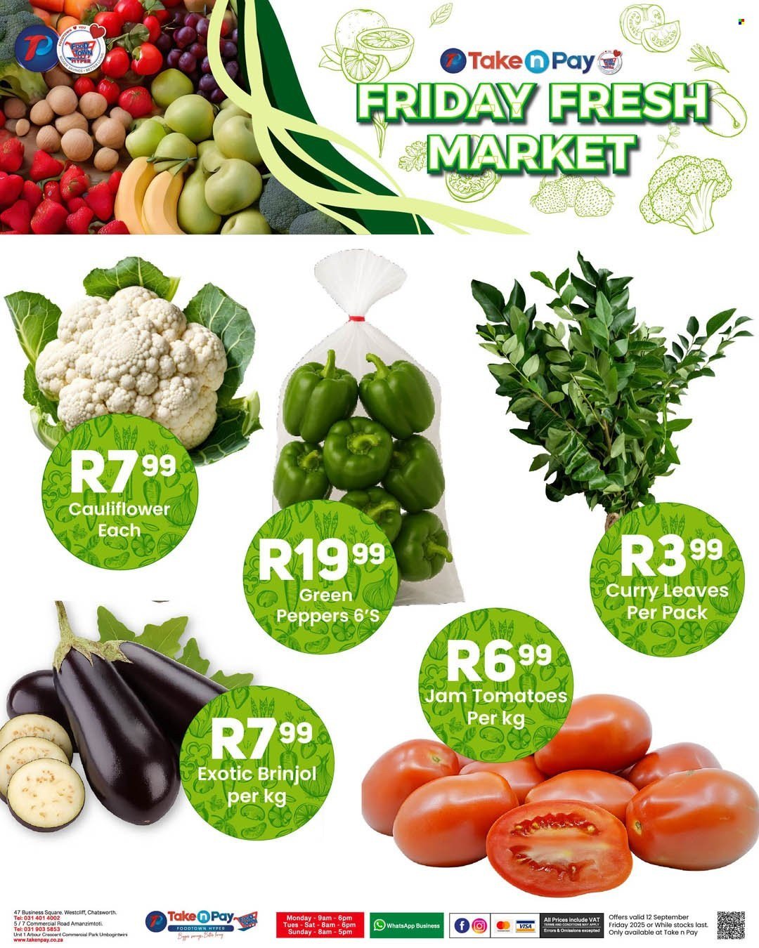 TAKE N PAY specials - From Friday 12 Sept 2025 (2025-09-12 - 2025-09-12) | 6